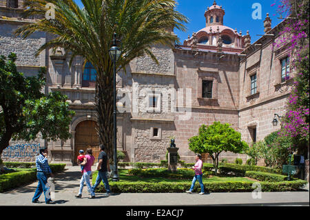 Mexiko, Michoacan Zustand, Morelia, Weltkulturerbe der UNESCO, der Palacio Clavijero Stockfoto