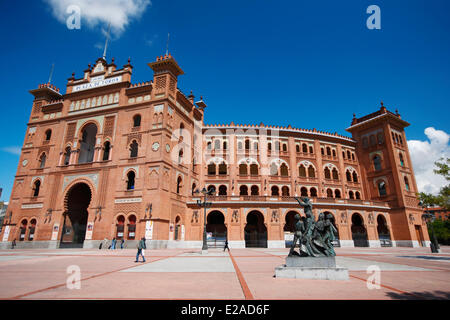 Spanien, Madrid, den Arenen gebaut 1929 in Neo-Mudéjar-Stil, Plaza de Toros de Las Ventas Stockfoto