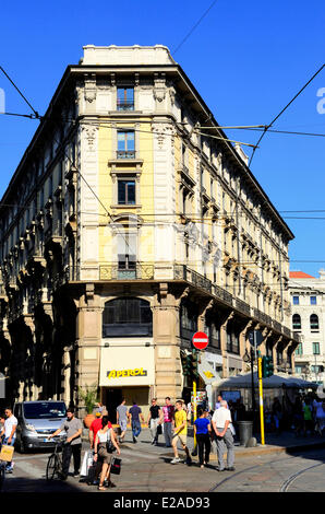 Italien, Lombardei, Mailand, Piazza Cordusio Stockfoto