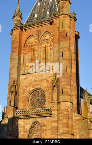 Frankreich, Bas Rhin, Niederhaslach, Kirche Saint Florent Stockfoto