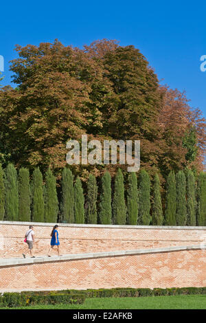 Spanien, Madrid, Retiro Park erstellt im 17. Jahrhundert Stockfoto