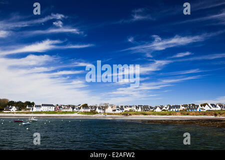 Frankreich, Morbihan, Ile de Groix, Locmaria Stockfoto