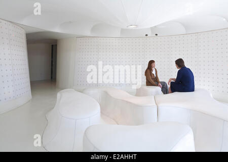 Spanien, Madrid, Puerta America Hotel öffnete im Jahr 2005, Stock, entworfen von dem Architekten Kathryn Findlay Stockfoto