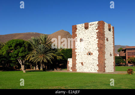 Spanien, Kanarische Inseln, La Gomera, San Sebastian De La Gomera, Torre Del Conde Turm bauen im 15. Jahrhundert Stockfoto