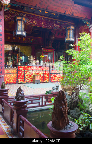 Quan Cong (Chua Ong) Tempel, Hoi an ein (UNESCO Weltkulturerbe), Quang Schinken, Vietnam Stockfoto