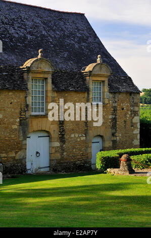 Frankreich, Dordogne, Perigord Noir, Salignac Eyvigues, Gärten des Schlosses Eyrignac Stockfoto