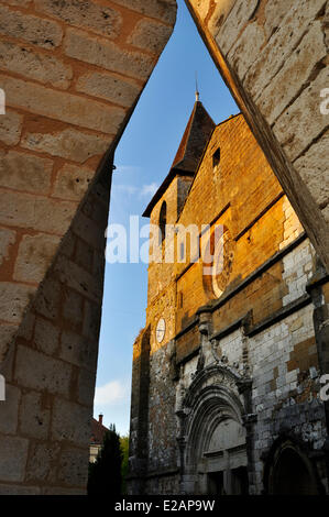 Frankreich, Dordogne, Périgord Pourpre Monpazier, Les Plus Beaux Dörfer de France (The Most Beautiful Dörfer gekennzeichnet Stockfoto