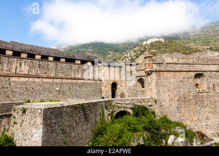 Frankreich, Pyrenäen Orientales, Villefranche de Conflent, Les Plus Beaux Dörfer de France (The Most Beautiful Dörfer gekennzeichnet Stockfoto