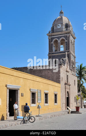 Mexiko, Baja California Sur State, Loreto, Mission Nuestra Señora de Loreto von 1697 Stockfoto