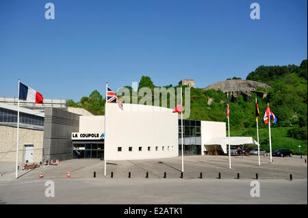 Frankreich, Pas-de-Calais, Helfaut, Außenansicht der Eingang des Museums der Kuppel Stockfoto