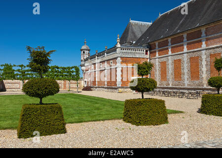 Frankreich, Eure, Le Neubourg, Chateau du Champ de Bataille, 17. Jahrhundert Burg renoviert vom Innenarchitekten Jacques Garcia, der Stockfoto