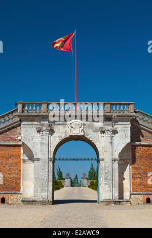 Frankreich, Eure, Le Neubourg, Chateau du Champ de Bataille, 17. Jahrhundert Burg renoviert vom Innenarchitekten Jacques Garcia, der Stockfoto