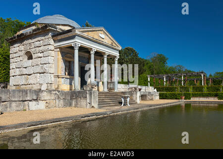 Frankreich, Eure, Le Neubourg, Chateau du Champ de Bataille, 17. Jahrhundert Burg renoviert vom Innenarchitekten Jacques Garcia, der Stockfoto