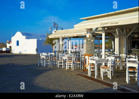 Griechenland, Kykladen, Insel Paros, Naoussa Stockfoto