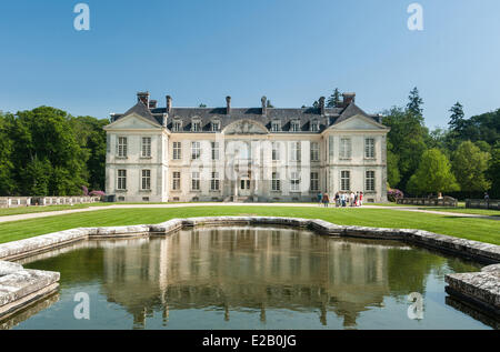 Frankreich, Morbihan, Bignan, Domaine de Kerguehennec, Gruppenbesuch Stockfoto