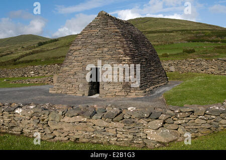 Oratorium Gallarus 9. bis 12. Jahrhundert, Halbinsel Dingle, County Kerry, Irland Stockfoto