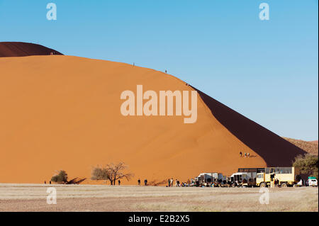 Namibia, Hardap Region, Namib-Wüste, Kulala Desert Lodge Stockfoto