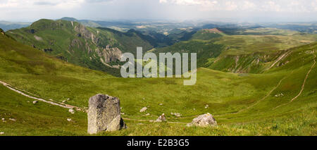 Frankreich, Puy de Dome, Parc Naturel Regional des Vulkane d ' Auvergne (natürlichen regionalen Park von Volcan d ' Auvergne), Super Besse Stockfoto