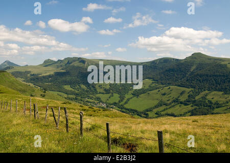 Frankreich, Cantal, Parc Naturel Regional des Vulkane d ' Auvergne (natürlichen regionalen Park von Volcan d ' Auvergne), Saint-Paul de Stockfoto