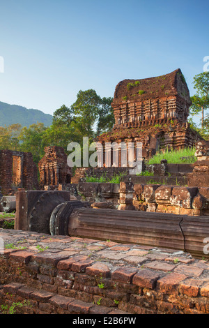 Ruinen von My Son Sanctuary (UNESCO Weltkulturerbe), Hoi an, Quang Schinken, Vietnam Stockfoto