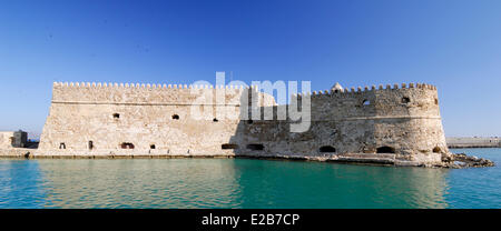 Griechenland, Kreta, Heraklion, venezianische Festung Stockfoto