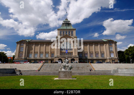 Polen, Westpommern, Stettin, Chrobry Wälle (Boleslaw ich der tapfere, der erste polnische König Bolesław I Chrobry), Stockfoto