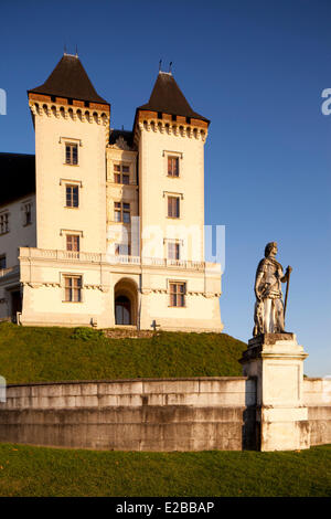 Frankreich, Pyrenees Atlantiques, Bearn, Pau, Schloss aus dem 14. Jahrhundert, Ort der Geburt von König Heinrich IV. Stockfoto