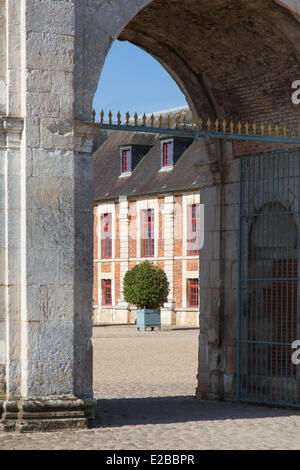 Frankreich, Eure, Le Neubourg, Chateau du Champ de Bataille, 17. Jahrhundert Burg renoviert vom Innenarchitekten Jacques Garcia, der Stockfoto