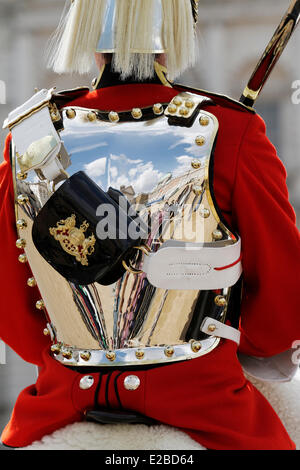 Vereinigtes Königreich, London, Westminster Borough, Horse Guards Parade, die Leibgarde changing of the guard Stockfoto