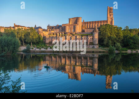 Frankreich, Tarn, Albi, der Bischofsstadt, Weltkulturerbe der UNESCO, St. Cecile Kathedrale und Palast Berbie Stockfoto