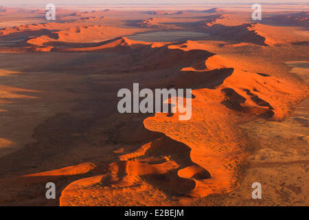 Namibia, Erongo und Hardap Regionen, der Kuiseb Flusstal, Namib Naukluft National Park, Namib-Wüste, Umgebung von Homeb, Stockfoto