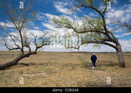 Chivington, Colorado - Sand Creek Massacre National Historic Site. Stockfoto