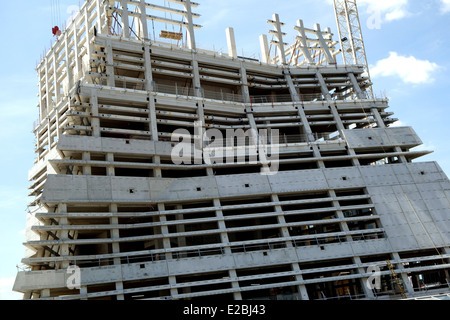 Bau der Verlängerung Tate Modern, London Stockfoto