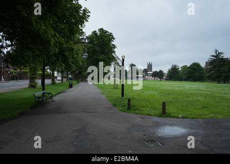 Victoria Park, Leamington Spa Stockfoto