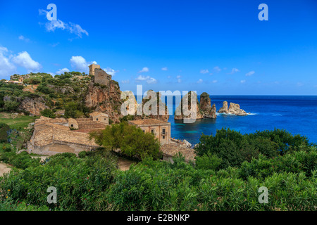 Tonnara di Scopello Stockfoto