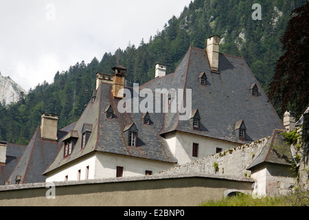 Kloster "La Grande Chartreuse", Chartreuse, in den Alpen, Isere, Rhône-Alpes, Frankreich, Europa. Stockfoto