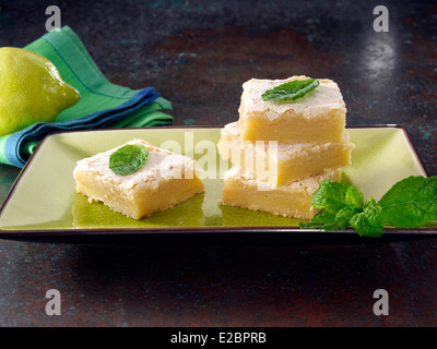 Zitrone-Quadrate Stockfoto