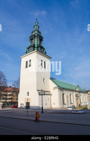 Linköping, Schweden - 21. April 2010: Unbekannter Menschen in einer Kirche in Linköping, Schweden Stockfoto