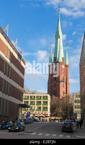 Heilige Klara oder Klara-Kirche in Stockholm, Schweden Stockfoto