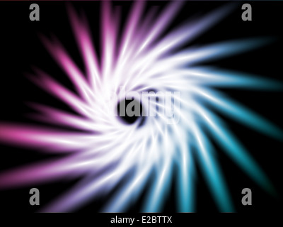 Abstrakt Design-Hintergrund mit Starburst-Effekt Stockfoto