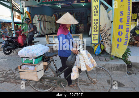 Indonesien, Bali, den touristischen Straßen von Legian Stockfoto