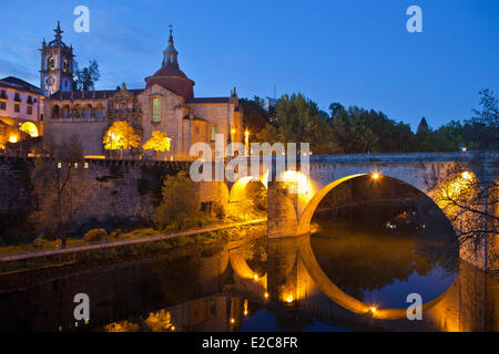 Portugal, Norte Region, Amarante, Kirche und Kloster der Brücke Sao Gonτalo 16. Jahrhundert Stockfoto