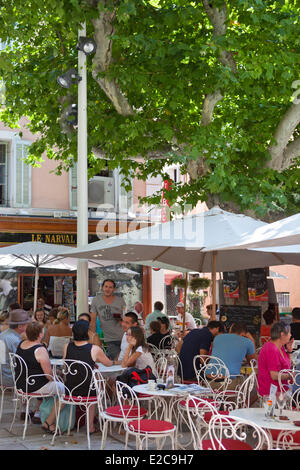 Frankreich, Var, Bandol, Innenstadt Stockfoto