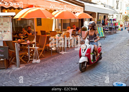 Frankreich, Var, Bandol, Innenstadt Stockfoto