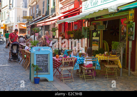 Frankreich, Var, Bandol, Innenstadt Stockfoto