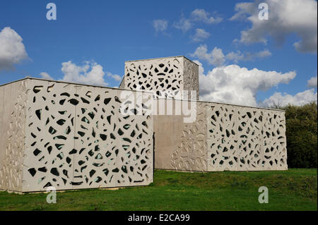 Frankreich, Nord, Villeneuve d ' Ascq, LAM (Lille Metropole Museum of Modern Art, zeitgenössische Kunst und Art brut), Erweiterung von Manuelle Gautrand im Oktober 2008 Stockfoto