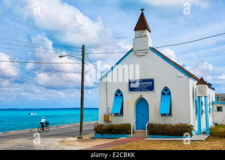 Bahamas, Eleuthera Insel, Tarpum Bay Village Stockfoto