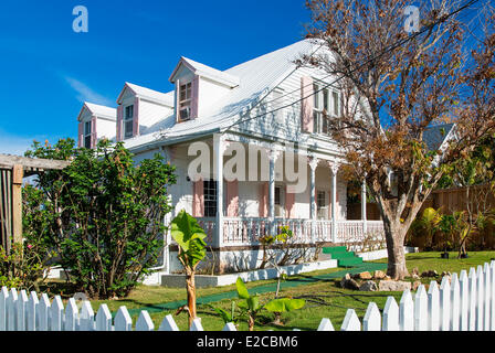 Bahamas, Eleuthera Insel, Haus des Governors Harbour (zentrale Eleuthera) Stockfoto