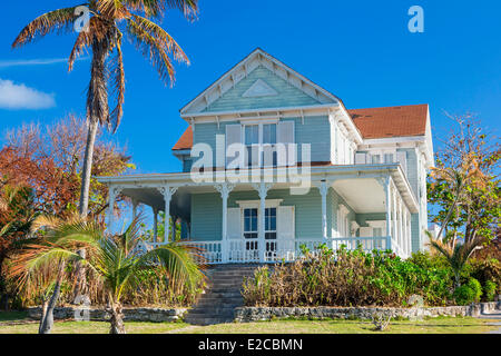 Bahamas, Eleuthera Insel, Haus des Governors Harbour (zentrale Eleuthera) Stockfoto