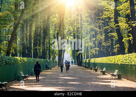 Russland, Sankt Petersburg, Weltkulturerbe der UNESCO, der Sommergarten Stockfoto